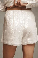 En Elly Sequin Shorts