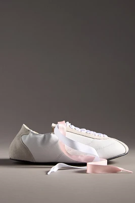 Repetto Meline Silk Tennis Flats