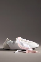 Repetto Meline Silk Tennis Flats
