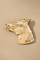 Western Horse Brooch