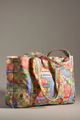 Damson Madder Printed Canvas Tote