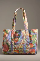 Damson Madder Printed Canvas Tote