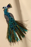 Deepa Gurnani Peacock Brooch