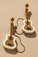 Deepa Gurnani Guitar Drop Earrings