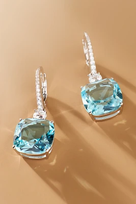 NADRI Macaron Aqua Cut Drop Earrings