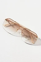 AIRE Venatici Wire Aviator Sunglasses