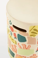 Mira Patchwork Ceramic Side Table