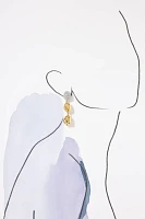 Lele Sadoughi Pebble Linear Drop Earrings