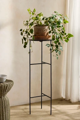 Aluminum + Iron Tripod Plant Stand