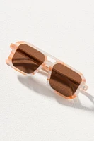 I-SEA Ellie Square Aviator Sunglasses