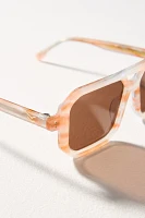 I-SEA Ellie Square Aviator Sunglasses
