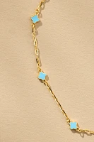 Tiny Clover Chain Necklace