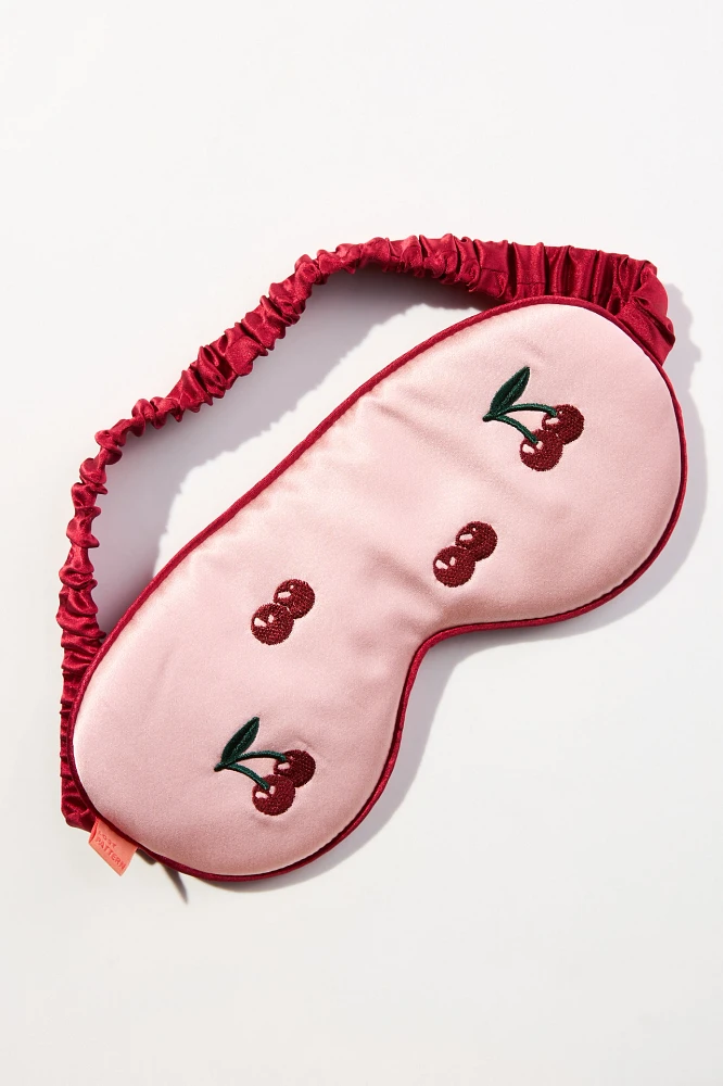 Lost Pattern Silk Sleep Eye Mask