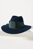 Freya Gardenia Thick Ribbon Fedora