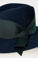 Freya Gardenia Thick Ribbon Fedora