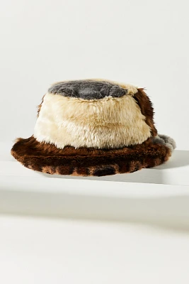 Wyeth Carnaby Faux-Fur Bucket Hat