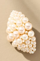 Deepa Gurnani Uma Pearl Cluster Drop Earrings