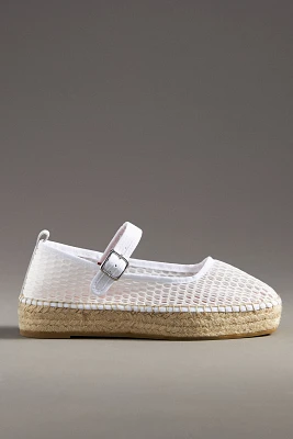 Maeve Netted Mary Jane Flats