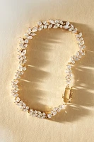 NADRI Savannah Crystal Cluster Line Bracelet