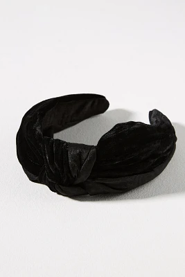 Velvet & Satin Woven Headband