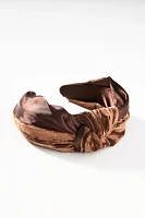 Velvet & Satin Woven Headband