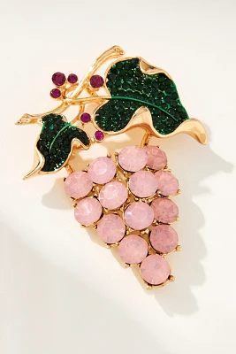 Gemelli Large Fruit Brooch