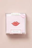 Karen Adams Valentine Sticker Gift Box Notecards