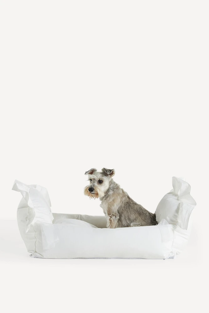 Pets So Good White Cotton Cradle Cushion