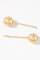 Violet & Brooks Pearl Bobby Pins, Set of 2