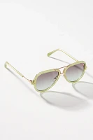 Stone Aviator Sunglasses