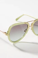 Stone Aviator Sunglasses