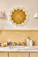 Aster Daisy Round Mirror