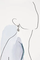 Molten Crystal Double Drop Earrings