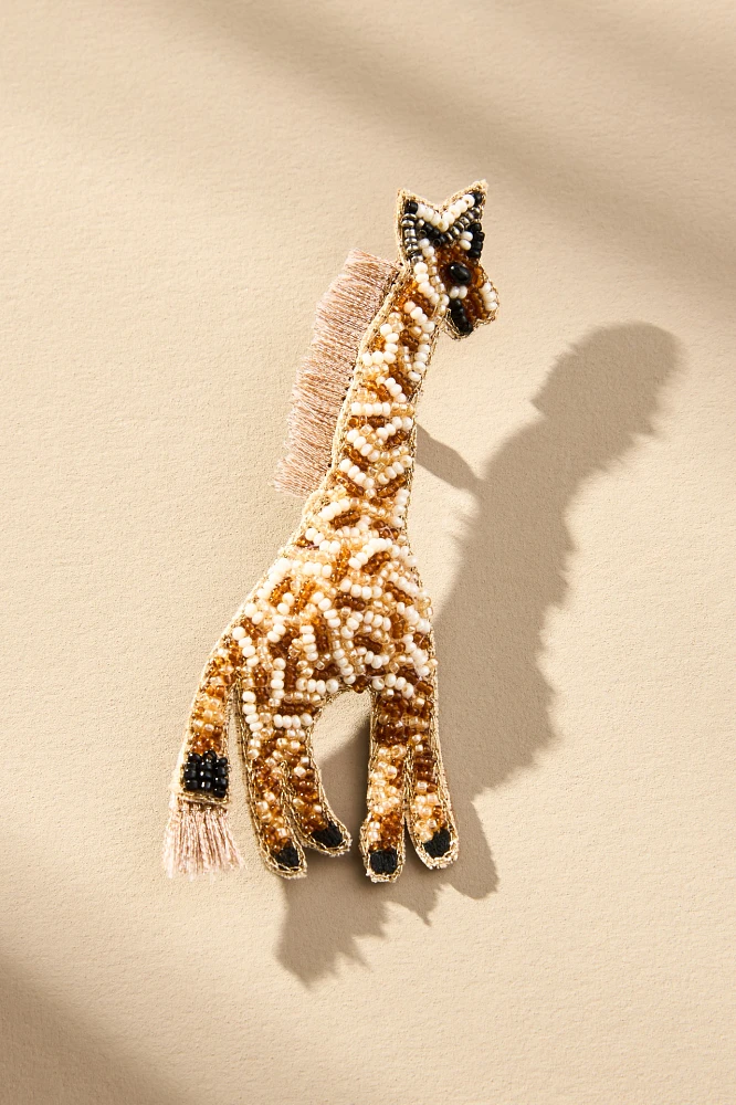 Allie Beads Animal Brooch