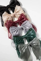 Chiffon Hair Bow Barrettes, Set of 2