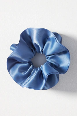 Room Shop Ruffle Satin Scrunchie