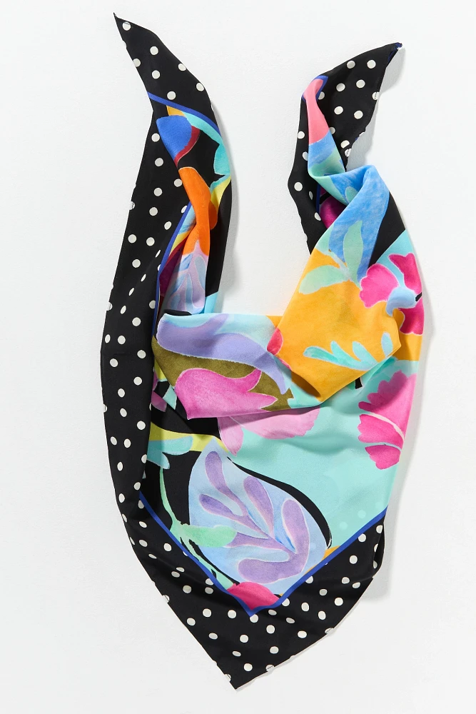 RIXO Menno Silk Scarf