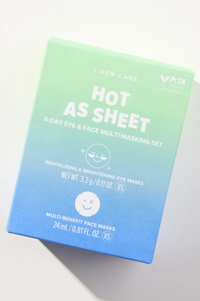 I Dew Care Hot As Sheet