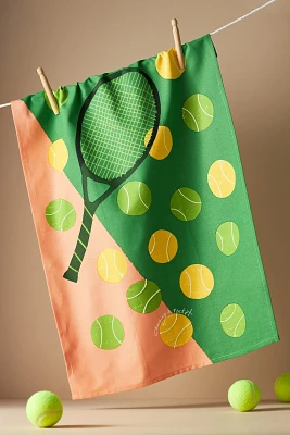 Causing a Racket Dish Towel