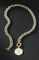 Elizabeth Cole Presley Charm Necklace