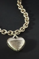 Elizabeth Cole Emory Heart Pendant Necklace