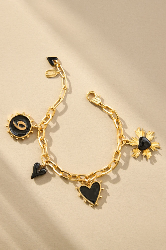 Elizabeth Cole Rhonda Charm Bracelet