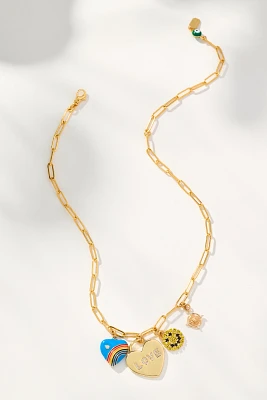 Elizabeth Cole Amirah Charm Necklace