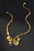 Elizabeth Cole Renata Charm Necklace