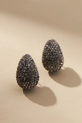 The Petra Drop Earrings: Pavé Edition