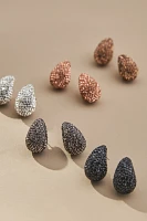 The Petra Drop Earrings: Pavé Edition
