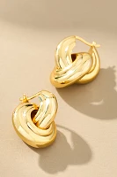 Paloma Huggie Hoop Earrings