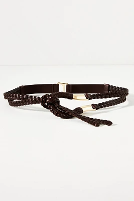 Woven Skinny Belt