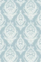 Arlie Botanical Damask Wallpaper