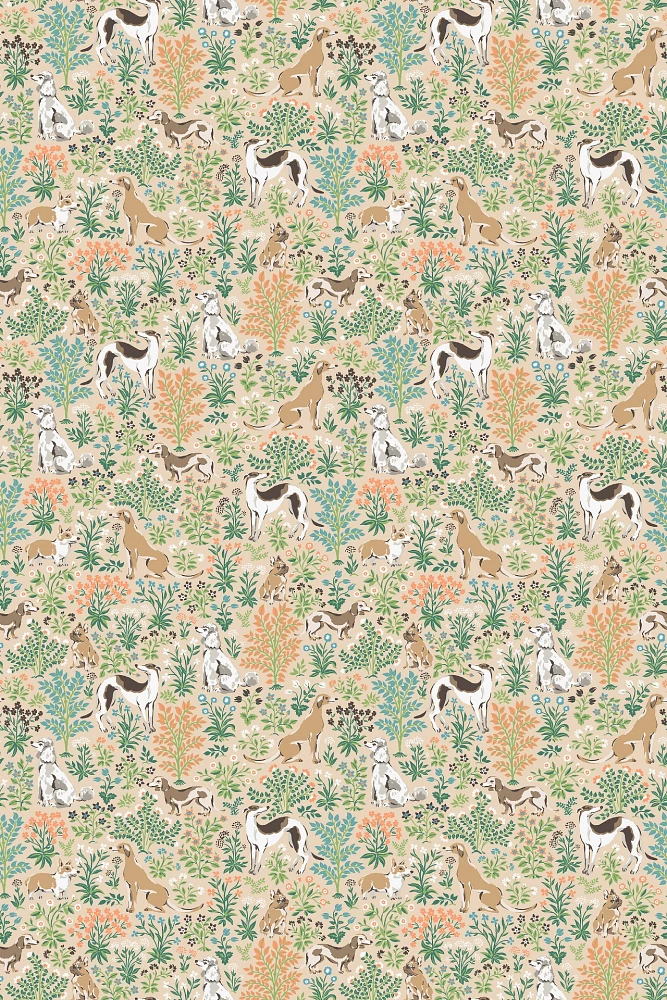 Printfresh Must Love Dogs Peel-and-Stick Wallpaper